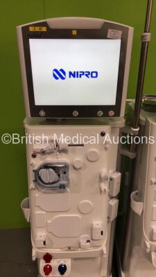 2 x Nipro Corporation Surdial X Dialysis Machines Version 1.506 with Hoses (Both Power Up) *Mfd 2019* - 3