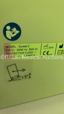 2 x Nipro Corporation Surdial X Dialysis Machines Version 1.506 with Hoses (Both Power Up) *Mfd 2019* - 13