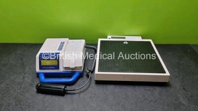 Mixed Lot Including 1 x Phys-Assist Model UT50-MB Therapy Unit and 1 x Standing Weighing Scales