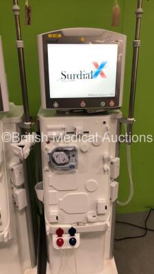 2 x Nipro Corporation Surdial X Dialysis Machines Version 1.506 with Hoses (Both Power Up) *Mfd 2019/2018* - 7