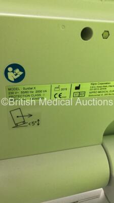 2 x Nipro Corporation Surdial X Dialysis Machines Version 1.506 with Hoses (Both Power Up) *Mfd 2019/2018* - 12