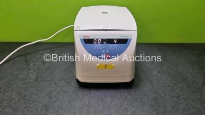 Thermo scientific Sorvall Legend Micro 17 Microcentrifuge *Mfd 06-2019* (Powers Up and Spins) *SN 42496949*