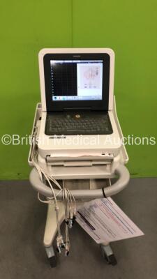 Philips TC50 Pagewriter with 1 x 10 Lead ECG Lead on Stand (Powers Up)