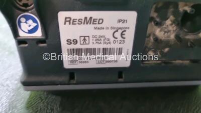 15 x ResMed Autoset S9 CPAP Units (Some Units with Damage to Casing - See Photos) - 6