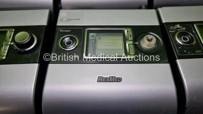 Job Lot Including 14 x ResMed Autoset S9 CPAPs and 1 x ResMed Escape S9 CPAP (Some Units with Damage to Casing - See Photos) - 2