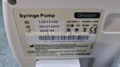 Graseby 2100 Syringe Pump (Draws Power, May Not Power Up Due To Flat Battery) - 4