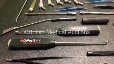 Job Lot of Various Surgical Instruments Including DePuy Spine and DePuy AcroMed Instruments - 4