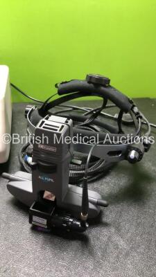 LightMed Lightlas 532 Ophthalmic Laser with Remote Control Panel,Keeler All Pupil Ophthalmoscope and Trulase Laser Aperture and Footswitch (Powers Up with Key - Key Included) * Mfd - August 2004 * - 7