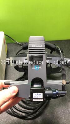 LightMed Lightlas 532 Ophthalmic Laser with Remote Control Panel,Keeler All Pupil Ophthalmoscope and Trulase Laser Aperture and Footswitch (Powers Up with Key - Key Included) * Mfd - August 2004 * - 8