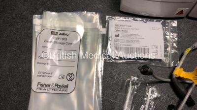 2 x Fisher & Paykel HumiGard MR860AEU Humidifiers with 2 x Adapters and Accessories in Carry Case (Both Power Up) - 4