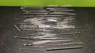 Large Quantity of Various Sized Drill Bits