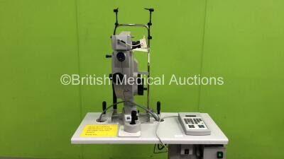 Zeiss FF 450 Plus IR Fundus Camera on Table with Control Panel (Powers Up) - 2