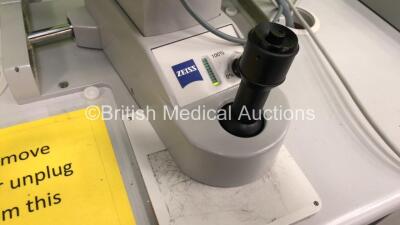 Zeiss FF 450 Plus IR Fundus Camera on Table with Control Panel (Powers Up) - 6