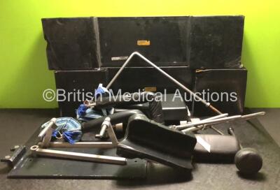 Various Operating Table Attachments and Cushions (Some Damage - See Photos) * In Cage*