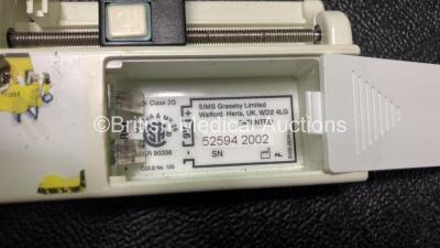 Job Lot Including 1 x Graseby MS 26 Syringe Driver, 1 x CME Medical Ambulatory Syringe Pump and 1 x Graseby MS 26 Syringe Driver (All Untested Due to Missing Batteries) *SN 86303, S47063, 52594* - 6