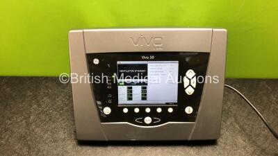 Breas VIVO 50 Ventilator Device Operating Time - 300h Firmware Version - 2.14 (Powers Up) - 3