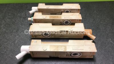 4 x Maquet REF 6447960 Servo-i Expiratory Cassettes (3 Damaged, 1 Missing Valve-See Photos) *C*