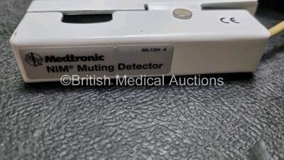 Job Lot Including 1 x Medtronic NIM-Response 3.0 Monitor Including 1 x Medtronic Ref 68L2093B Accessory and 1 x 1 x Medtronic Nim Muting Detector - 4