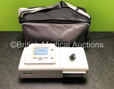 Philips Respironics BiPAP A30 Unit Software Version 3.3 (Powers Up) with Power Supply and System One Humidifier in Carry Case