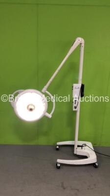 ALM Prismalix Mobile Patient Examination Lamp on Stand (Powers Up with Good Bulb) *S/N AR00228*