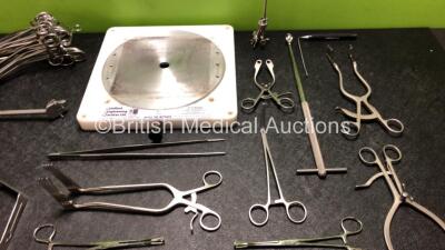 Job Lot of Various Surgical Instruments Including 1 x Karl Storz 27026 EF Cannula with Trocar - 3