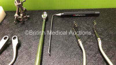 Job Lot of Various Surgical Instruments Including 1 x Karl Storz 27026 EF Cannula with Trocar - 7