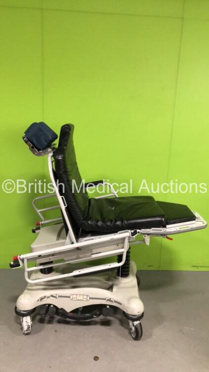 Stryker Hydraulic Patient Trolley (Spares and Repairs) with Cushion