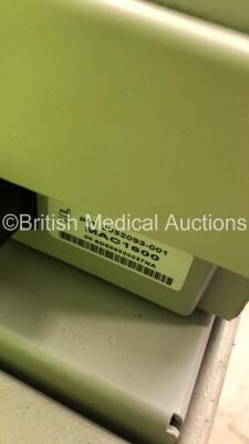 GE MAC1600 ECG Machine on Stand with 10 Lead ECG Leads (Powers Up) - 5