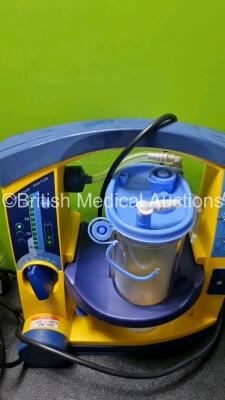 4 x Laerdal LSU Suction Units with 4 x Cups (All Power Up 1 x with Damage to Casing - See Photos) *sn 78330445410 / 78350445790 / 78080554830 / 78290560738* - 3