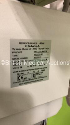 GE AMX 4 Plus - IEC Mobile X-Ray Unit Model No 2275938 (Powers Up with Key - Key Included) *S/N 1018303WK6* **Mfd 10/2008** - 5