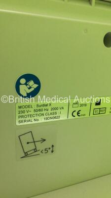 2 x Nipro Corporation Surdial X Dialysis Machines Version 1.506 with Hoses (Both Power Up) *Mfd 2019 / 2019* - 8