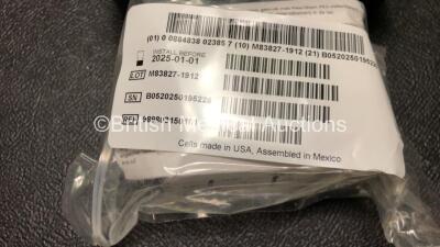 2 x Philips FR3 Heartstart Defibrillators in Carry Cases with 4 x Batteries and 2 x Philips Electrode Packs *Both Expire 2023* (Both Power Up and Pass Self Test) *SN C13F-00917 / C16L-00893* - 4