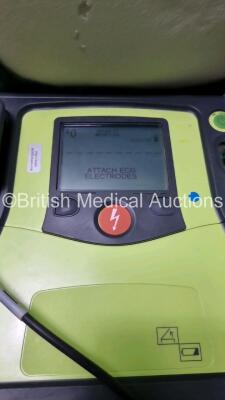 3 x Zoll AED PRO Defibrillators in Carry Cases with 3 x Batteries, 3 x 3 Lead ECG Leads, (All Power Up) *SN AA13CO27929 / AA10C016669 / AA10B016242* - 2