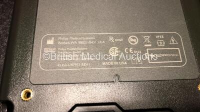 2 x Philips FR3 Heartstart Defibrillators in Carry Cases with 4 x Batteries and 4 x Electrode Packs *All Expire 2024* (Both Power Up and Pass Self Test) *SN C12L-00093 / C14B-00529* - 9