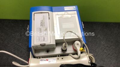 Zoll R Series Plus Defibrillator Including ECG and Printer Options with 1 x Zoll Sure Power Battery, 1 x 3 Lead ECG Lead and 1 x Paddle Lead (Powers Up with Low Battery) *SN AF08L006413* - 4