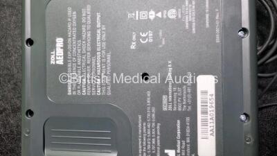 3 x Zoll AED PRO Defibrillators with 3 x Batteries, 3 x 3 Lead ECG Leads, (All Power Up) *SN AA11A019654 / AA10C016865 / AA09C013154* - 5