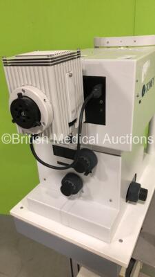 Tomey Ophthalmic Camera on Table (HDD REMOVED - NO Power) - 2