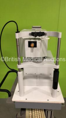 Tomey Ophthalmic Camera on Table (HDD REMOVED - NO Power) - 3