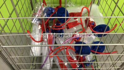 Cage of Suction Cups with Lids and Hoses - 2