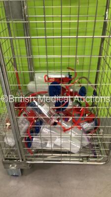 Cage of Suction Cups with Lids and Hoses - 3