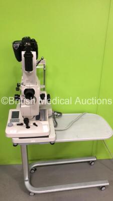 TopCon TRC-50DX Retinal Camera *Mfd 2006* on Table (Powers Up)