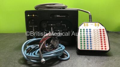 Bard Electrophysiology Amplifier Unit with Connection Cables (Powers Up)