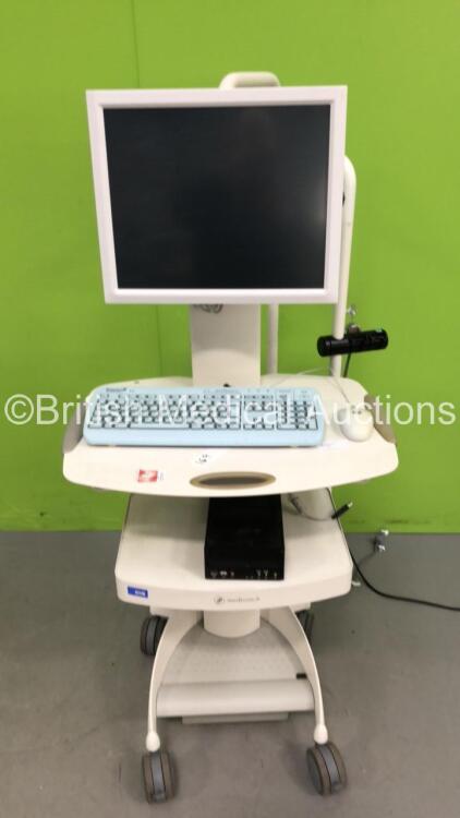 Mediwatch Mobile WorkStation with Monitor and Accessories (HDD REMOVED) ***IR750***