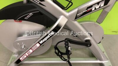 BH Fitness SBB Magnetic Sprint Bike Three - Some Damage, See Photos *S/N 125523* - 2