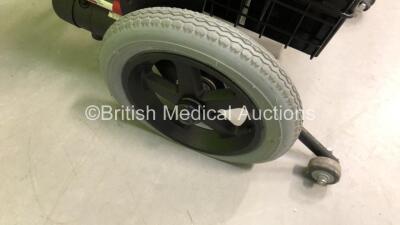 PowerTec Electric Wheelchair with Charger (No Power - 2 x Flat Tyres) - 7