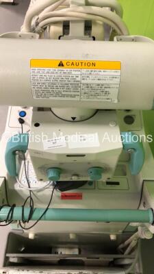 Shimadzu Evolution MobileDart Mobile X-Ray with Canon CXDI-55C Detector (Draws Power with Blank Screen and Alarm) *S/N 410001512007* **Mfd 02/2011** - 4