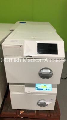 2 x Ningbo Haisu Life Medical LFSS03AA Steam Sterilizers (1 x Powers Up, 1 x No Power)