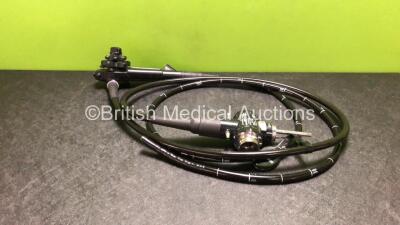 Olympus CF-240L Video Colonoscope - Engineer's Report : Optical System - No Fault Found, Angulation - Not Reaching Specification, To Be Adjusted, Insertion Tube - No Fault Found, Light Transmission - No Fault Found, Channels - No Fault Found, Leak Check -