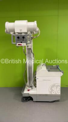 GE AMX 4 Plus - IEC Mobile X-Ray Unit Model No 2275938 (Powers Up with Key - Key Included) *S/N 1022697WK5* **Mfd 03/2010**