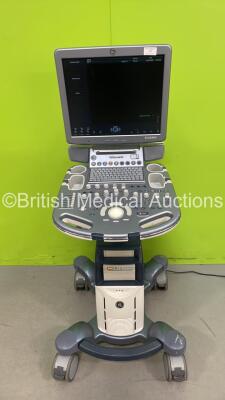 GE Voluson S6 Flat Screen Ultrasound Scanner Ref 5407431 Software Version 11.0.3.377 with Sony UP-D897 Digital Graphic Printer (Powers Up)